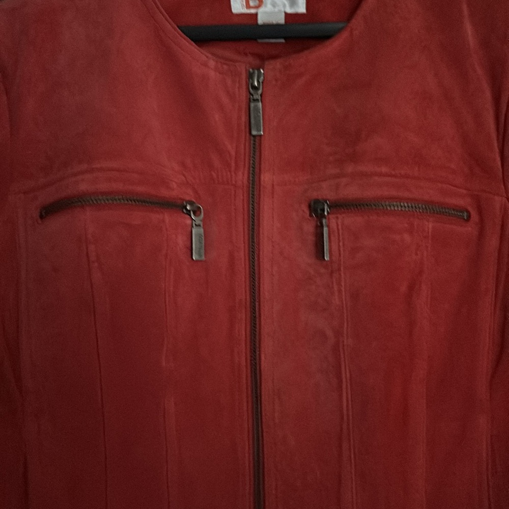 Vintage Bernardo Suede Jacket - Picture 4 of 10